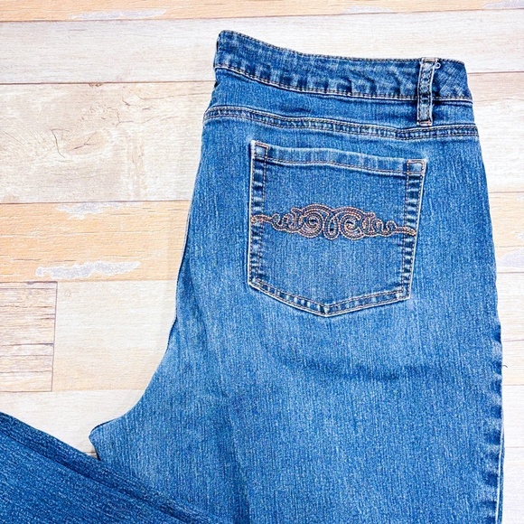 CLEO Straight leg blue jeans - Picture 5 of 10